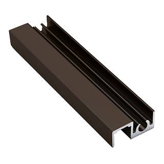 Профиль горизонтальный верхний Compact темная бронза