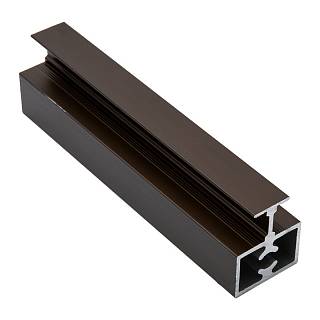 Профиль соединительный Compact темная бронза
