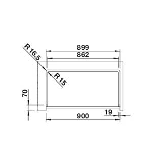 Мойка VINTERA XL 9-UF SILGRANIT (мпс./в уровень) черный BLANCO (526110)