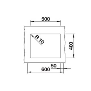 Мийка ROTAN 500-U SILGRANIT (мпс.) кава BLANCO (521353)