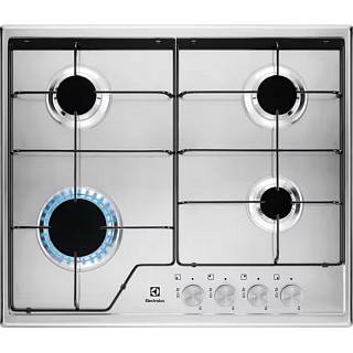 Варочная поверхность газовая KGS6424SX 60см нерж. сталь Electrolux