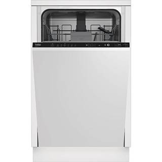 Посудомийна машина вбудовувана 45см біла BDIS36020 Beko