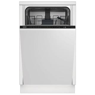 Посудомийна машина вбудовувана 45см біла DIS26022 Beko