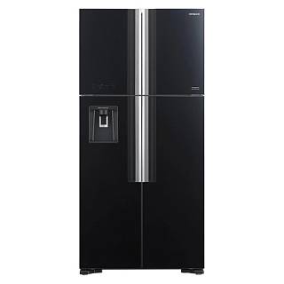 Холодильник SBS R-W660PUC7GBK чорне скло Hitachi