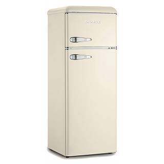 Холодильник з верхньою морозильною камерою FR24SM-PRC30E бежевий Snaige