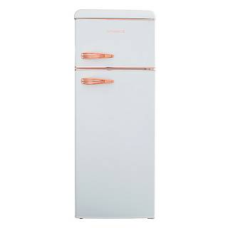 Холодильник з верхньою морозильною камерою FR24SM-PROC0E білий-мідь Snaige