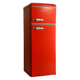 Холодильник з верхньою морозильною камерою FR24SM-PRR50E червоний Snaige