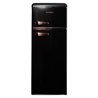 Холодильник з верхньою морозильною камерою FR24SM-PRJC0E чорний-мідь Snaige