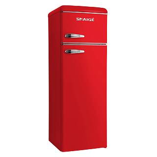 Холодильник з верхньою морозильною камерою FR26SM-PRR50E червоний Snaige