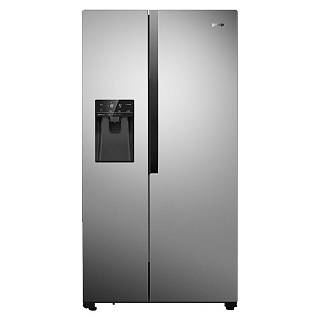 Холодильник SBS NRS9FVX сірий Gorenje