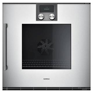 Духовой шкаф BOP220132 правый алюминий GAGGENAU