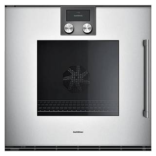 Духовой шкаф BOP221132 левый алюминий GAGGENAU