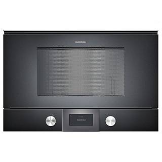 Встраиваемая микроволновка BMP225100 левая антрацит GAGGENAU