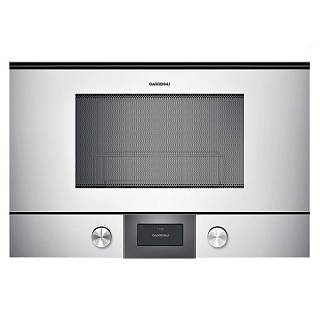 Встраиваемая микроволновка BMP225130 левая алюминий GAGGENAU