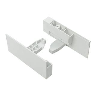 Крепление лицевой панели внутренней шухляды H=95 Muller Box profi line 3D белый