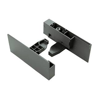 Крепление лицевой панели внутренней шухляды H=95 Muller Box profi line 3D антрацит