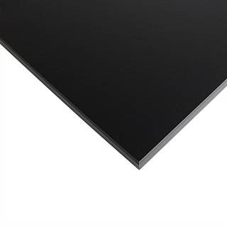 Компакт-плита FUNDERMAX HPL (Fine Hammer) 0080 FH Black Черный / черное ядро ​​2040x1300x12