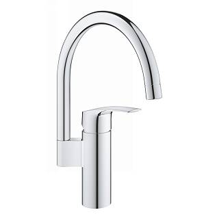 Смеситель Via,  хром Grohe (33222000)