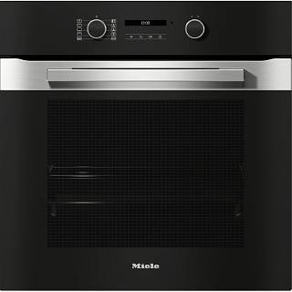 Вбудовувана духова шафа 60 см H 2861-1B Clean Steel 125 Edition Miele