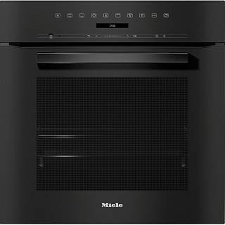 Встраиваемый духовой шкаф 60 см H 7260 B черный обсидиан Miele