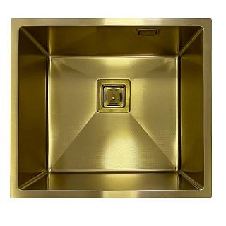 Мийка нерж. Quadro 49 Celldecor Nano Gold (мпс) Fabiano