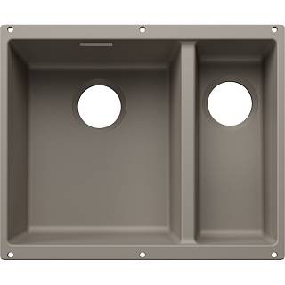 Мийка SUBLINE 340/160-U SILGRANIT (мпс) сірий беж BLANCO (527825)