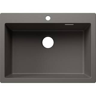 Мийка PLEON 8 SILGRANIT (врізна) вулканічний сірий BLANCO (527779)