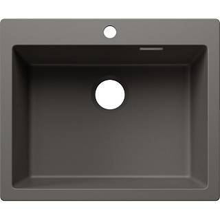 Мийка PLEON 6 SILGRANIT (врізна) вулканічний сірий BLANCO (527771)