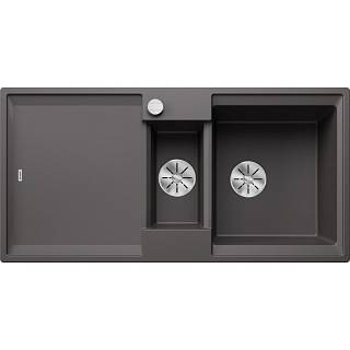 Мийка ADIRA 6S SILGRANIT (врізна) темна скеля BLANCO (527603)