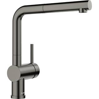 Змішувач LINUS-S satin dark steel (в/ш) BLANCO (527733)