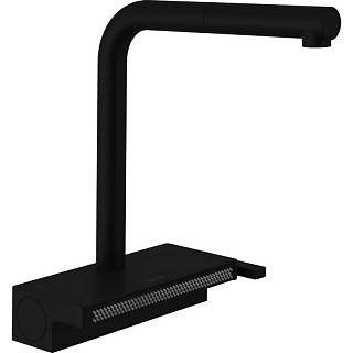 Змішувач для кухні Aquno Select M81 (в/ш) чорний матовий Hansgrohe