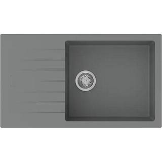 Мийка граніт Classic 86x50 XL Grey Metallic (New) Fabiano