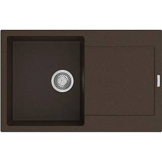 Мийка граніт Navio 79x50 Espresso Fabiano