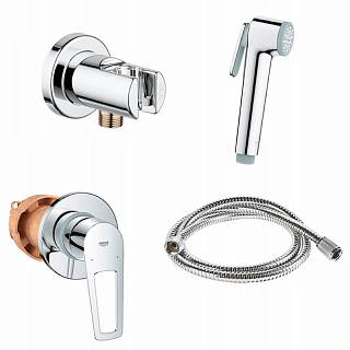 Комплект для гігієнічного душу BauLoop New з Tempesta-F,  хром Grohe (UA11104201)