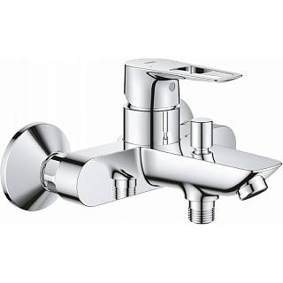 Смеситель для ванны BauLoop New,  настенный монтаж,  хром Grohe (23603001)