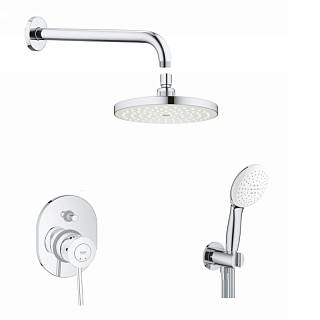 Душова система,  хром Grohe (29047000_27541001_28576000_26406003)