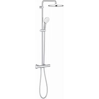Душевая система Tempesta System 250 с термостатом для настенного монтажа,  хром Grohe (26670001)