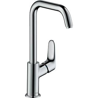 Смеситель для умывальника Focus E 240 с донным клапаном Chrome Hansgrohe (31609000)