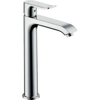 Змішувач для умивальника Metris з донним клапаном Chrome Hansgrohe (31183000)
