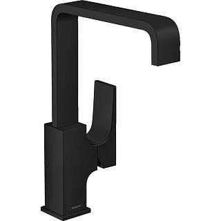 Смеситель для умывальника Metropol 230 Matt Black Hansgrohe (32511670)