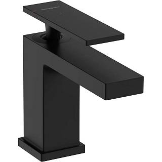 Змішувач Tecturis E 80 CoolStart для умивальника Matt Black Hansgrohe (73002670)