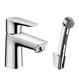Змішувач для умивальника Talis E 110 з гігієнічної лійкою Chrome Hansgrohe (71729000)