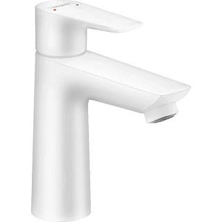 Змішувач для умивальника Talis E 110 з донним клапаном pop-up Matt White Hansgrohe (71710700)