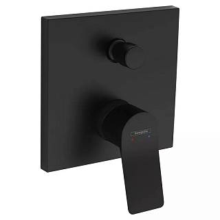 Змішувач для ванни/душу Vernis прихованого монтажу,  Matt Black Hansgrohe (75415670)