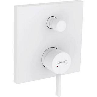 Змішувач для ванни/душу Finoris зовнішня частина,  Matt White Hansgrohe (76415700)