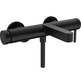 Змішувач для ванни настінний Finoris Matt Black Hansgrohe (76420670)
