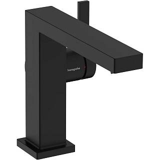 Змішувач Tecturis E 110 Fine CoolStart для умивальника Matt Black Hansgrohe (73020670)