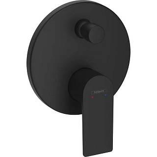 Змішувач для ванни/душу Rebris E,  Matt Black Hansgrohe (72468670)