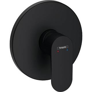 Змішувач для душу Rebris S,  прихований монтаж,  Matt Black Hansgrohe (72667670)