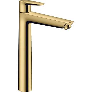 Змішувач для умивальника Talis E 240 з донним клапаном Polished Gold Optic Hansgrohe (71716990)